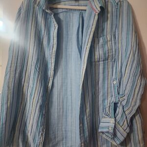 St. John's Bay Multicolor Striped Shirt
